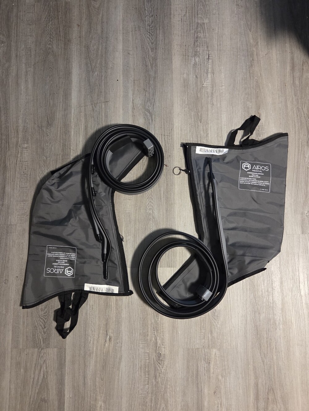 AIROS 6 Sequential Compression Chamber Garments Small-Leg Mod 6-HL02 EUC